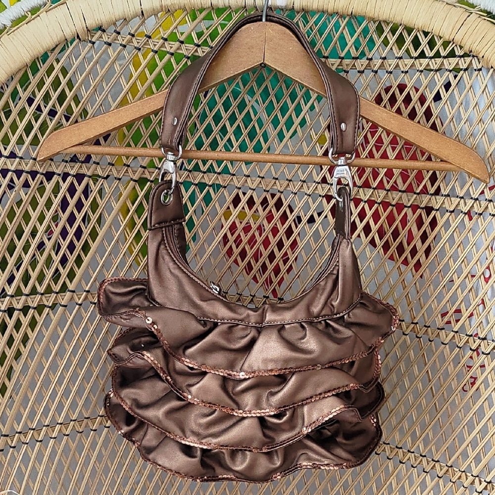 Bronze Shoulder Bag